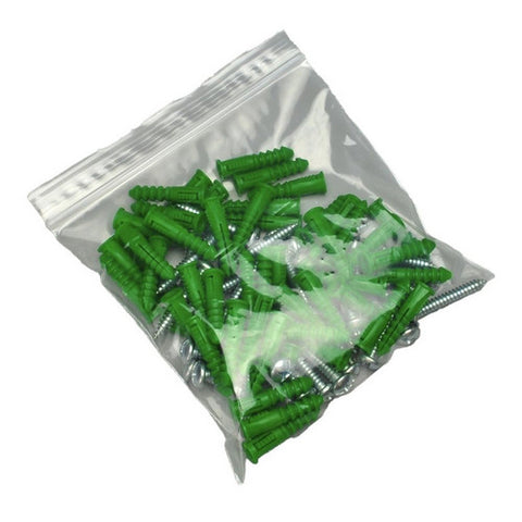 Elkay Plastics, Reclosable Bag Clear Line 6 X 6 Inch LDPE Clear Zipper Closure, Count of 10