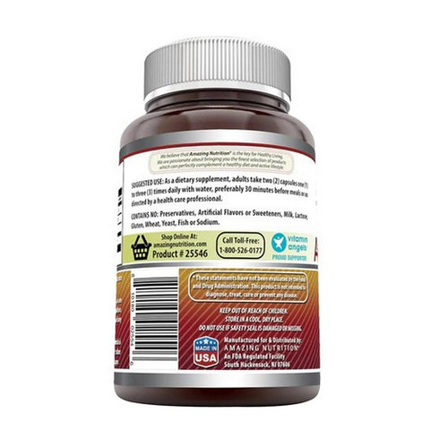 Amazing Nutrition, Amazing Formulas Apple Pectin, 1400 mg, 120 Caps