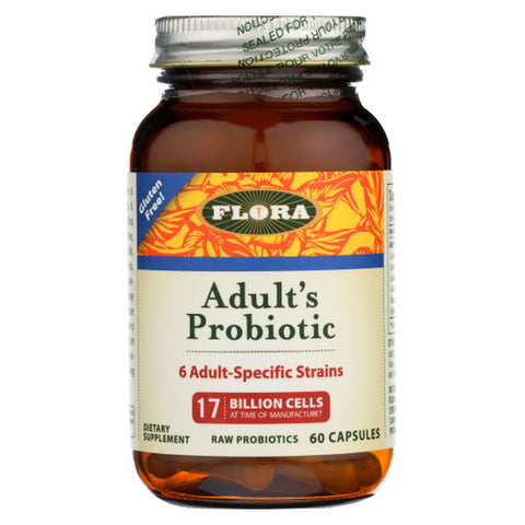 Flora, Adult's Probiotic, 17 Billion 60 Softgels