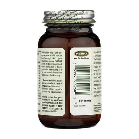 Flora, Super 8 Hi-Potency Prodbitoc, 30 Caps