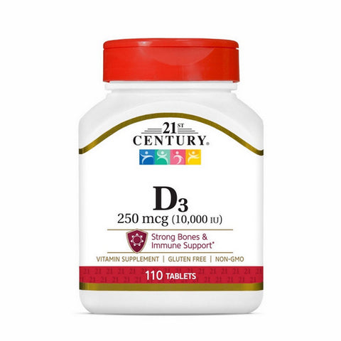 21st Century, Vitamin 1000 IU, 110 Tabs