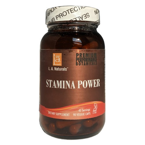 L. A .Naturals, Stamina Powder, 90 Veg Caps