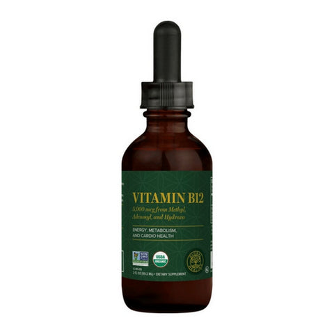 Global Healing Center, Vitamin B12, 5000mcg, 2 Oz