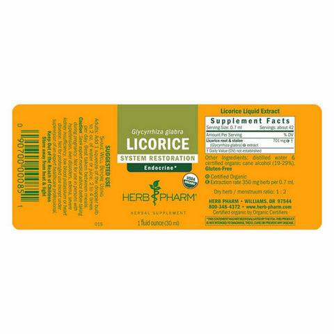 Herb Pharm, Licorice, 1 oz