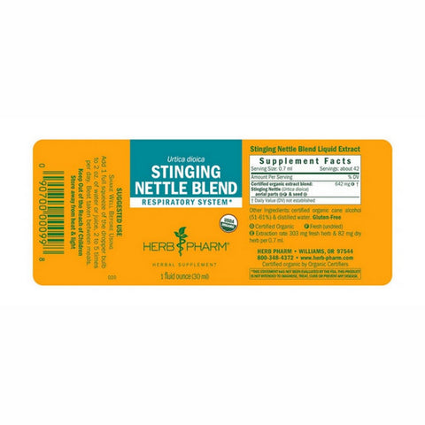 Herb Pharm, Stinging Nettle Blend, 1 Oz