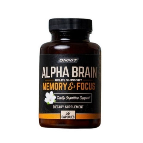 Onnit, Alpha Brain Memory Focus, 30 Caps