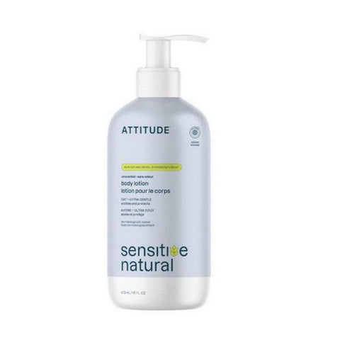 Attitude, Body Lotion Fragrance Free, 16 Oz Attitude