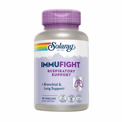Solaray, Immufight  Respiratory Support, 90 Veg Caps Solaray