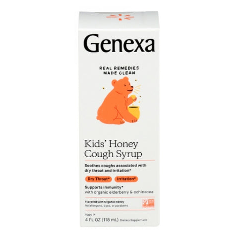 Genexa, Kids Cough Syrup Honey, 4 Oz
