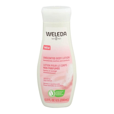 Weleda, Body Lotion Unscented, 6.8 Oz