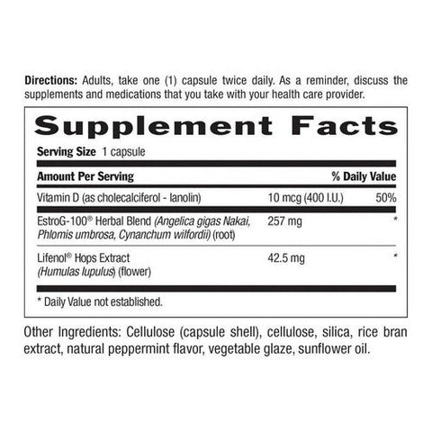 Country Life, Menopause Rescue, 60 Vegetarian Capsules, 60 Caps