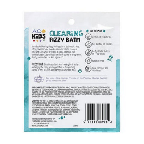 Aura Cacia, Kids Clearing Fizzy Bath, 2.5 Oz