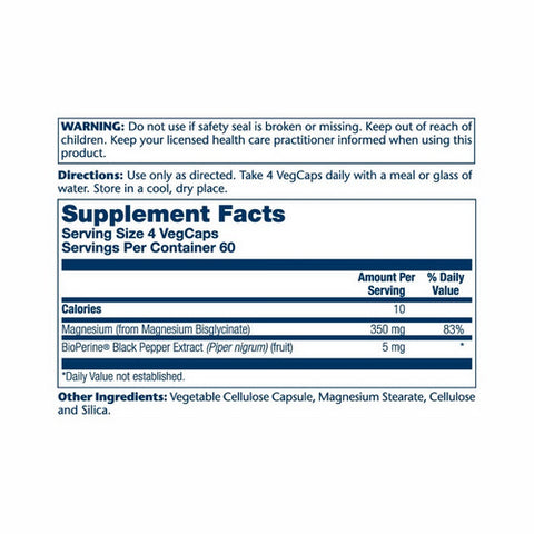 Solaray, Magnesium Glycinate, 350 mg, 240 Count