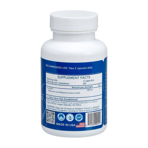 Longevity by Nature, H.A.95 Hyaluronic Acid, 60 Caps
