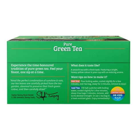 Twinings Tea, Green Tea, 50 Bags (Case of 6)
