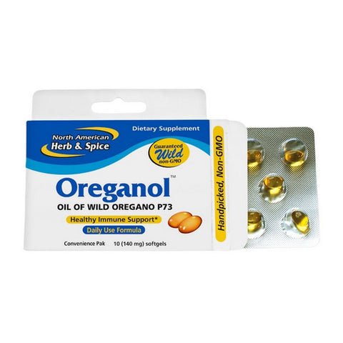 North American Herb & Spice, Oreganol P73 Convenience, 10 Softgels