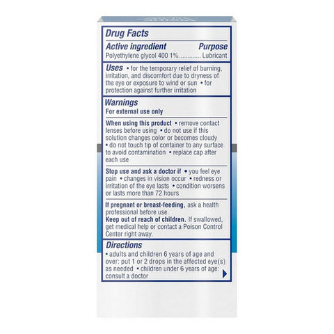 Neutrogena, Visine Dry Eye Relief All Day Comfort Lubricant Eye Drops, 0.5 Oz