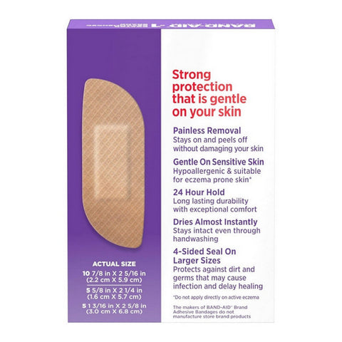 Band-Aid, Band Aid Sens Skin Assorted, 20 Count