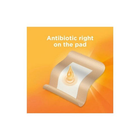Band-Aid, Infection Defense With Neosporin Adhesive Cover Large 3 1/2 X 4 1/2 Inch, 6 Count