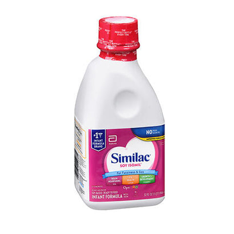 Similac, Isomil Soy Infant Formula with Iron Ready to Feed, 32 Oz