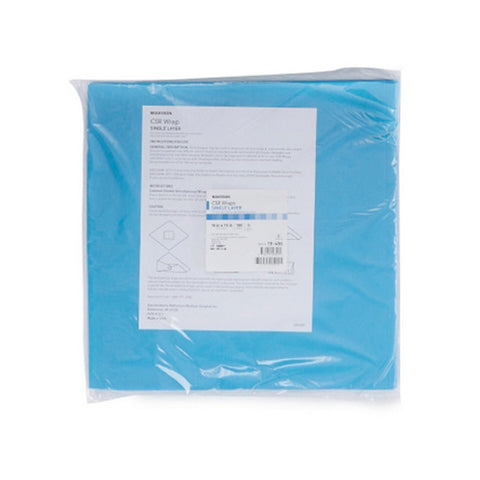 McKesson, Single Layer Sterilization Wrap 15 x 15 Inch, Box Of 1