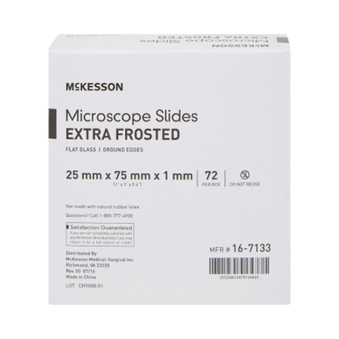 McKesson, Glass Microscope Slide 1 x 3 Inch x 1 mm, Box Of 1