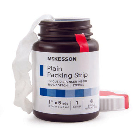 McKesson, Nonimpregnated Wound Packing Strip 1 Inch x 5 Yard, 1 Each