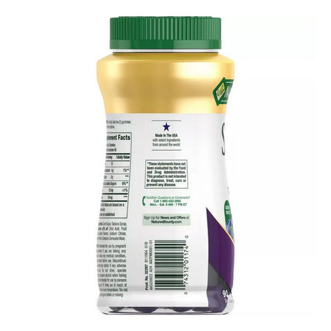 Nature's Bounty, Sleep Melatonin Gummies, 10 mg, 90 Count