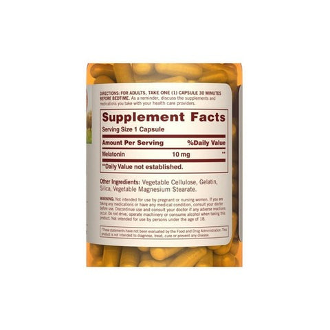Sundown Naturals, Melatonin Twin Pack, 10mg, 90 + 90 Count