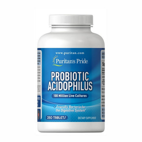 Puritan's Pride, Probiotic Acidophilus, 250 Tablets