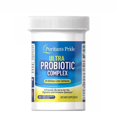 Puritan's Pride, Ultra Probiotic Complex 80 Billion, 30 Capsules