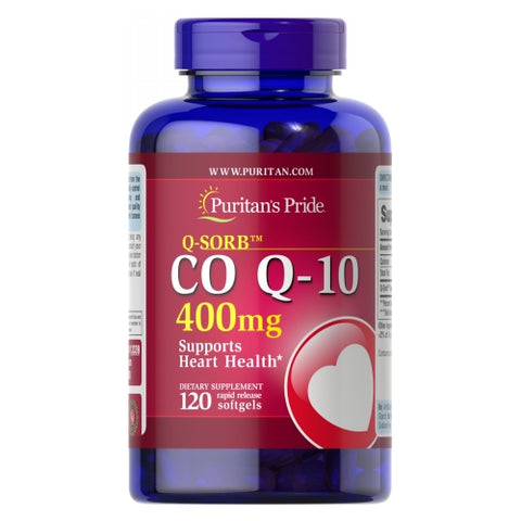 Puritan's Pride, CoQ-10, 400 mg, 120 Softgels