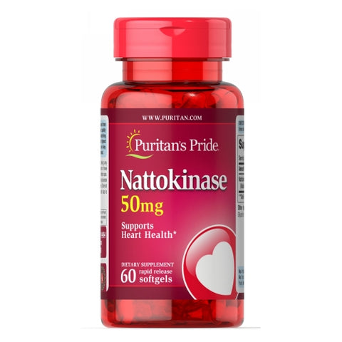 Puritan's Pride, Nattokinase, 50 mg, 60 Softgels