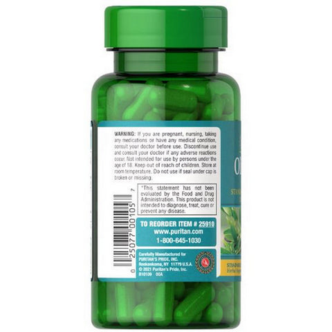 Puritan's Pride, Olive Leaf Extract, 500 mg, 60 Capsules