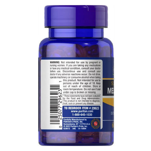 Puritan's Pride, Extra Strength Melatonin, 5 mg, 60 Softgels