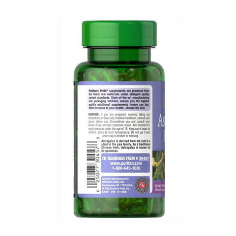 Puritan's Pride, Astragalus Extract, 1000 mg, 100 Softgels