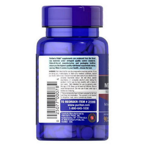 Puritan's Pride, Quick Dissolve Melatonin, 10 mg, 90 Tablets