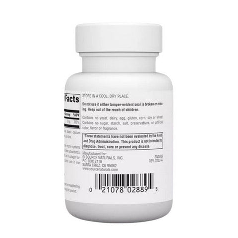 Source Naturals, Copper, 3 mg, 120 Tabs Source Naturals
