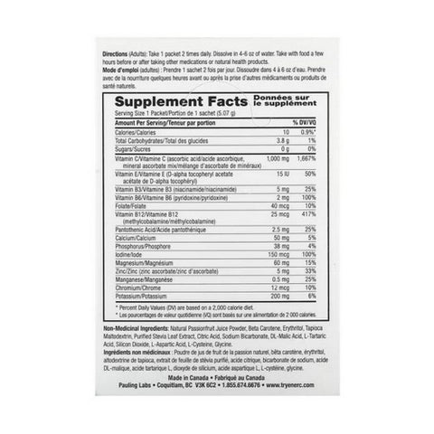 Ener-C, Ener C Passionfruit Sugar Free, 30 Packets