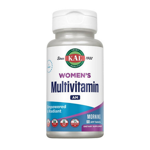 Kal, Women'S Multivitamin Morning And Evening, 2x60 Count