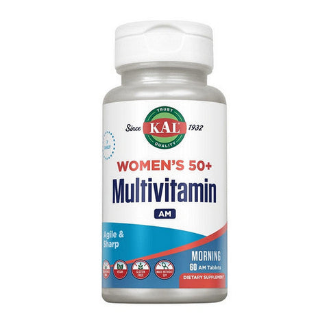 Kal, Multivitamin Am/Pm Women's 50+, 2x60 Caps Kal