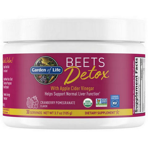 Garden of Life, Beets Detox Cranberry Pomegranate, 3.7 Oz