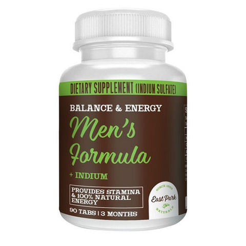 East Park Naturals, Men's Formula Indium, 90 Tabs