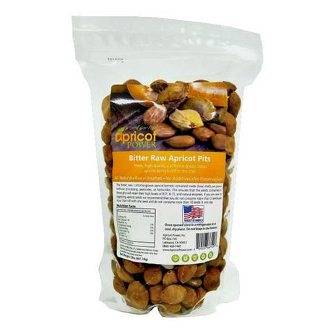 Apricot Power, Apricot Pits (In Shell), 32 Oz