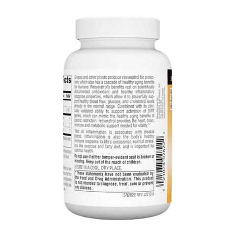 Source Naturals, Resveratrol, 500 mg, 60 Tabs