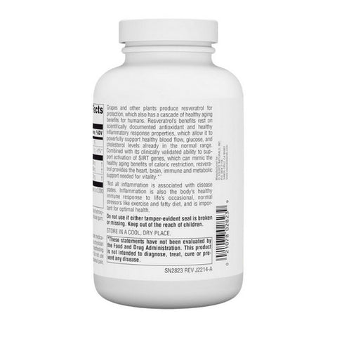 Source Naturals, Resveratrol, 500 mg, 120 Tabs