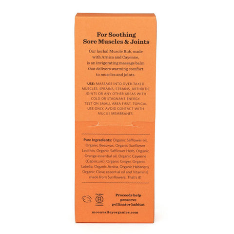 Moon Valley Organics, Herbal Muscle Rub, 1.7 Oz