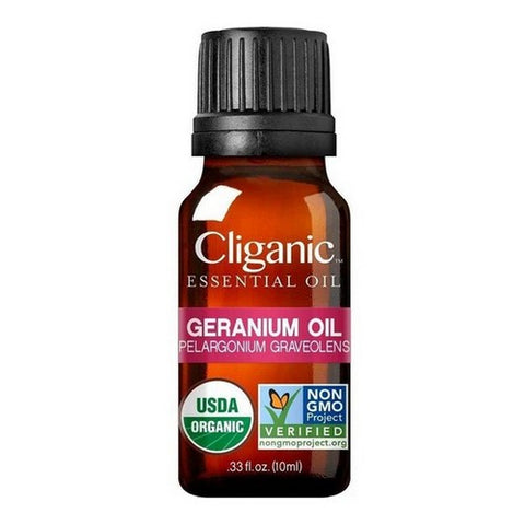 Cliganic, Geranium Oil, .33 Oz