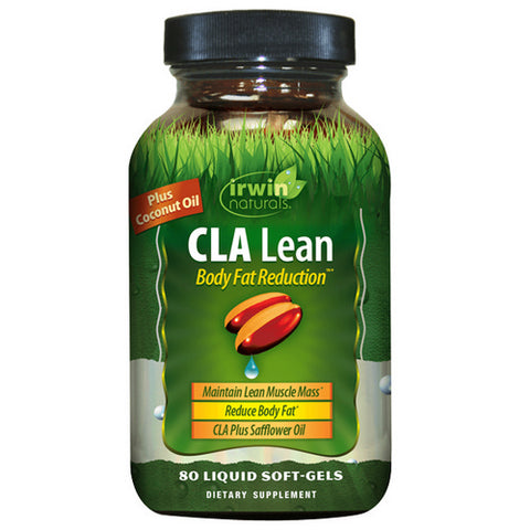 Irwin Naturals, Cla Lean Body Fat Reduction, 80 Softgels