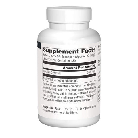 Source Naturals, Inositol, Crystals 4 Oz